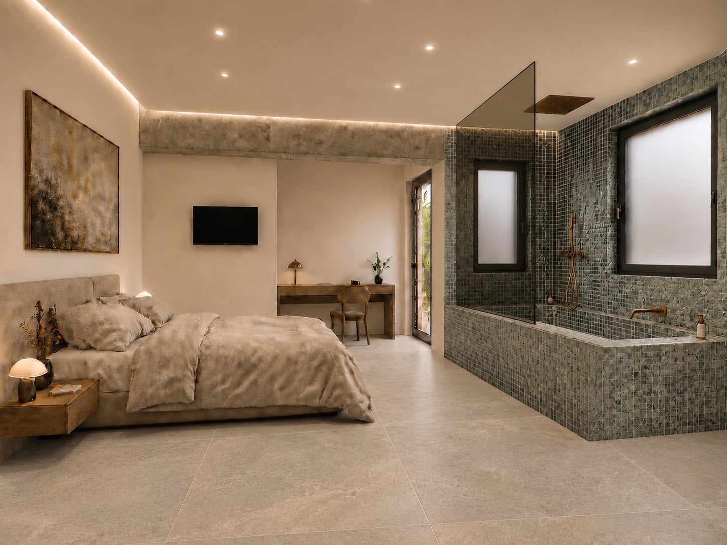 Modernes mediterranes Luxus-Apartment mit Panoramablick über Palma — Bild 6
