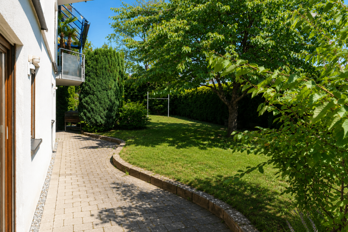 Lichtdurchflutete Gartenwohnung mit Stil — Bild 8
