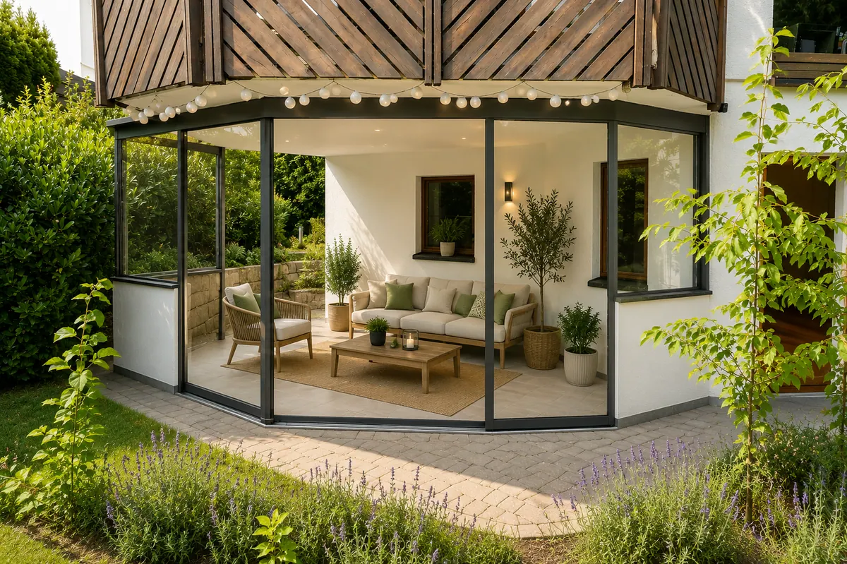 Light-filled garden apartment with style — Bild 9